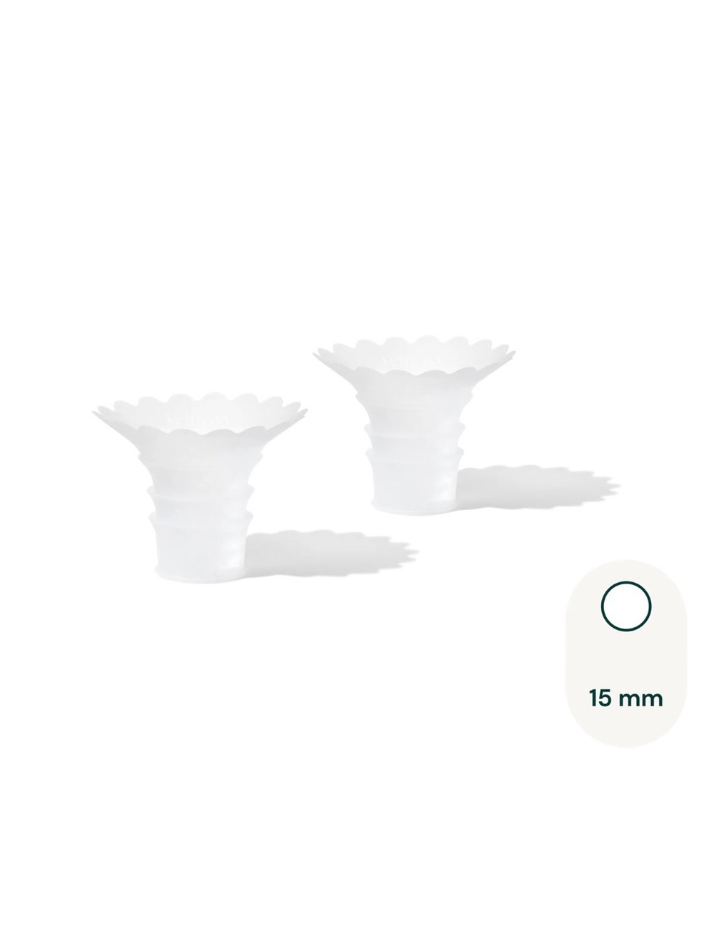 15mm Willow Silicone Sizing Inserts